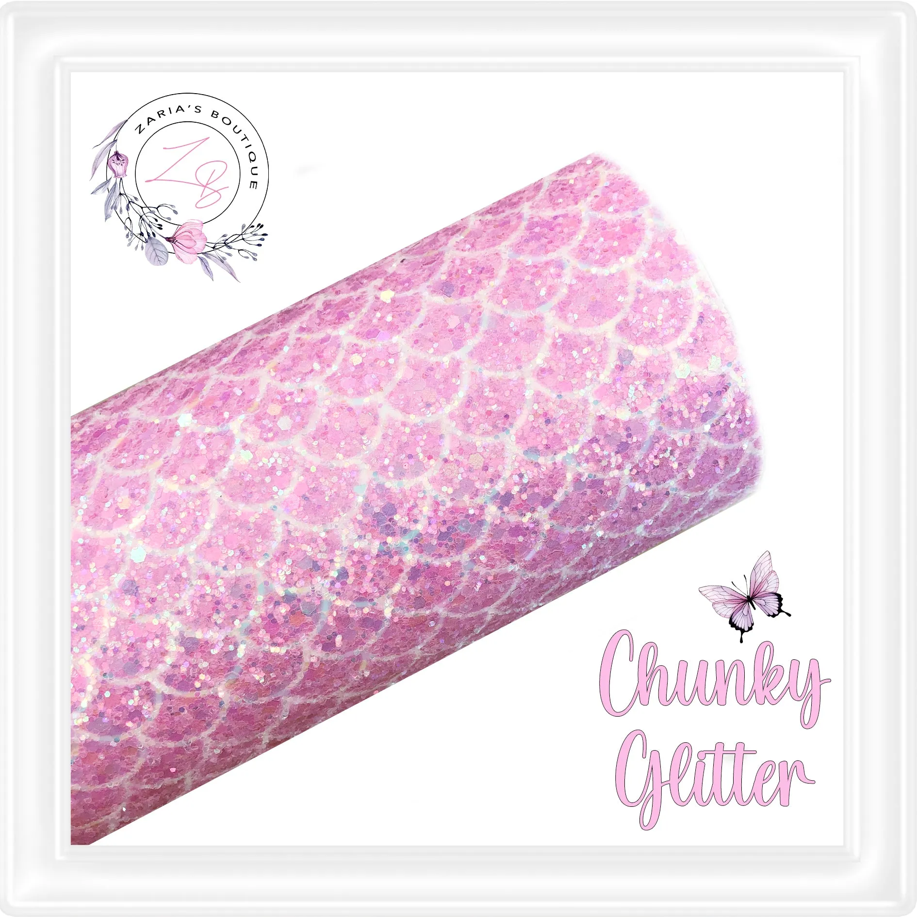 • Premium Chunky Glitter • Mermaid Scales •