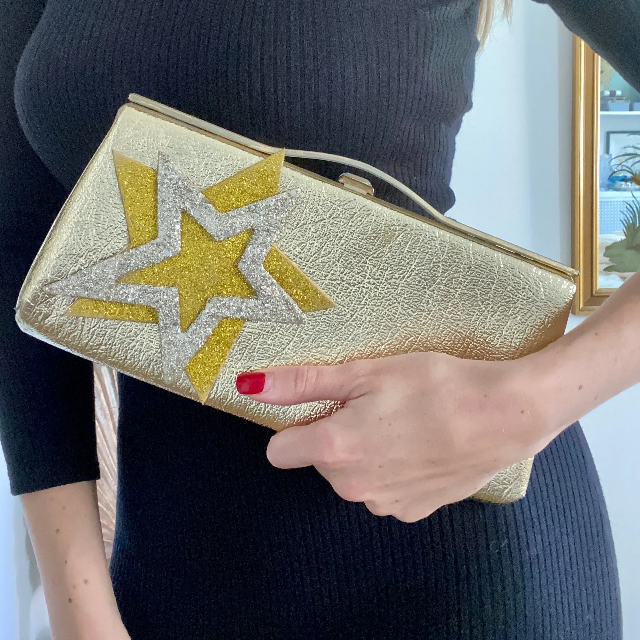 1950s Gold Star Clutch