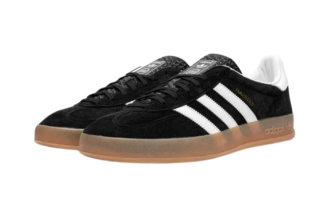 Adidas Gazelle Indoor Black White Gum