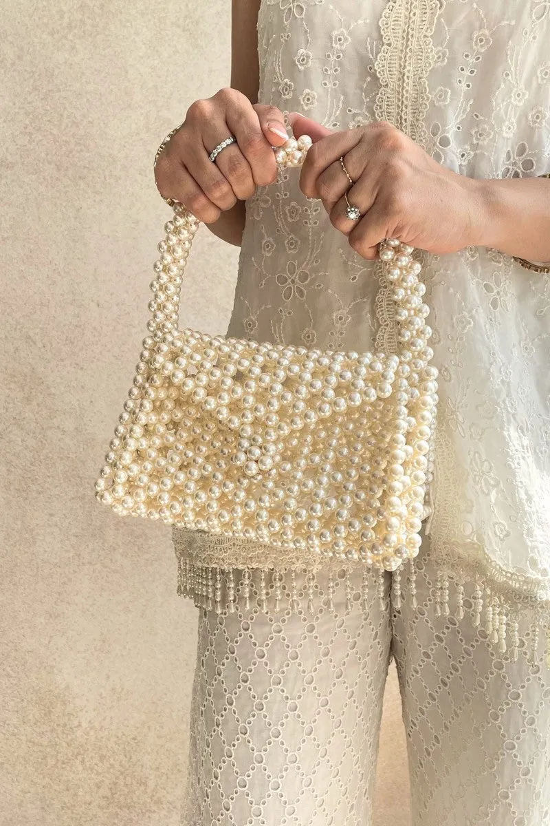 Amelia Triangle Bag - Offwhite