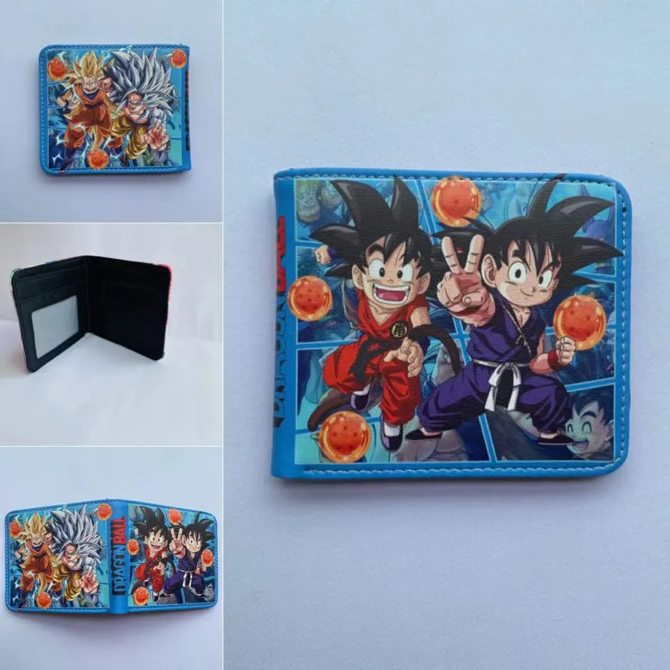 Anime Dragon Ball Short Personality Simple Coin Purses