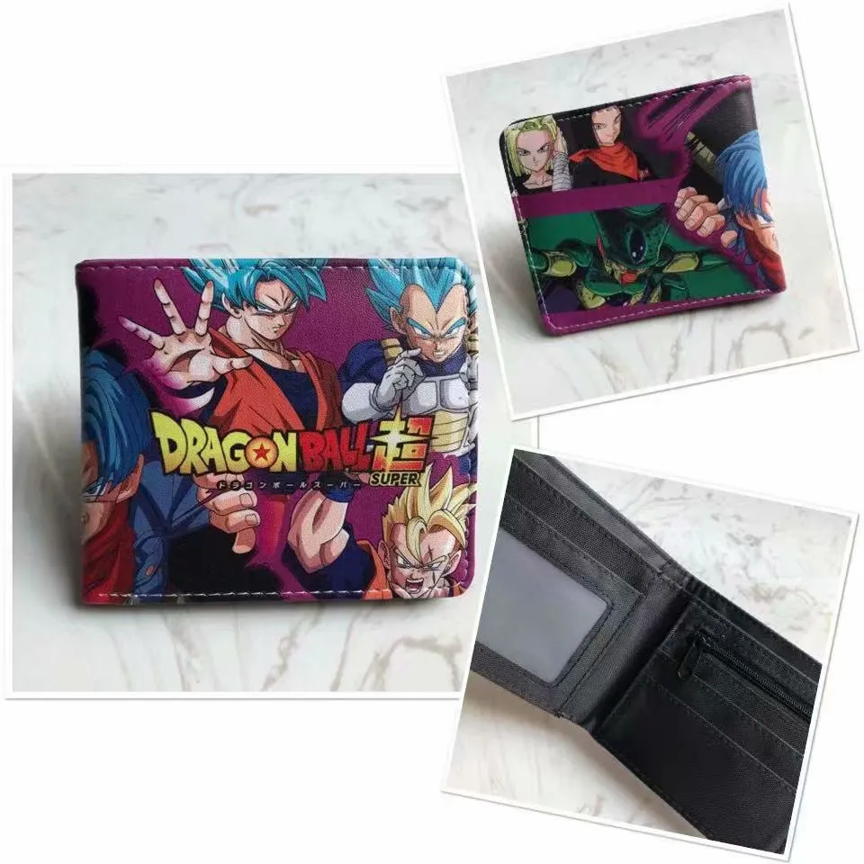 Anime Dragon Ball Short Personality Simple Coin Purses