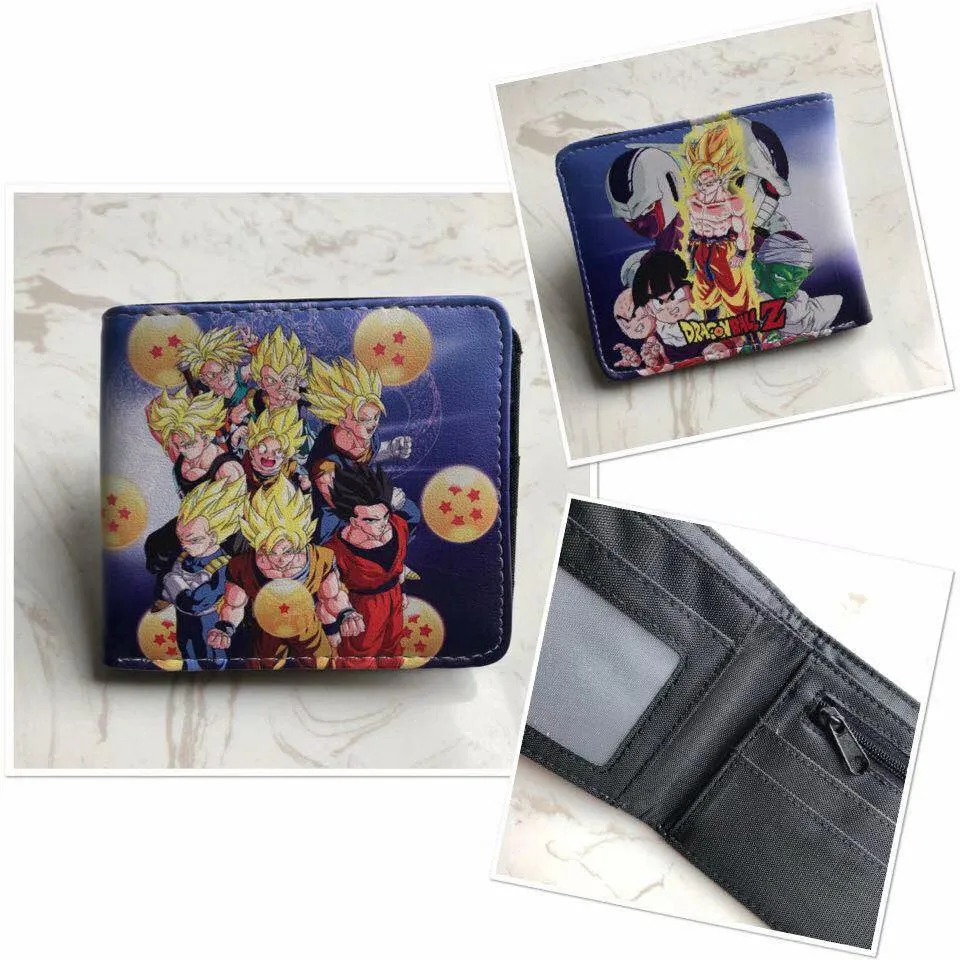 Anime Dragon Ball Short Personality Simple Coin Purses