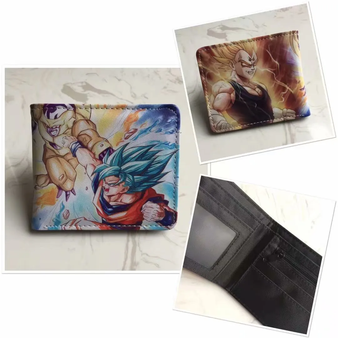 Anime Dragon Ball Short Personality Simple Coin Purses