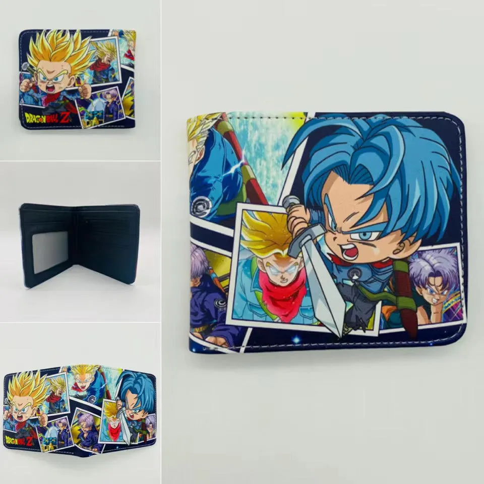 Anime Dragon Ball Short Personality Simple Coin Purses
