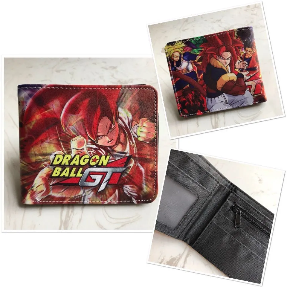 Anime Dragon Ball Short Personality Simple Coin Purses