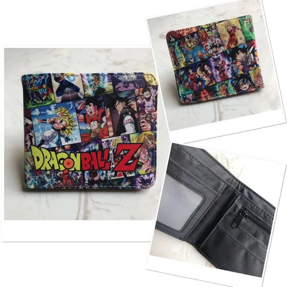 Anime Dragon Ball Short Personality Simple Coin Purses