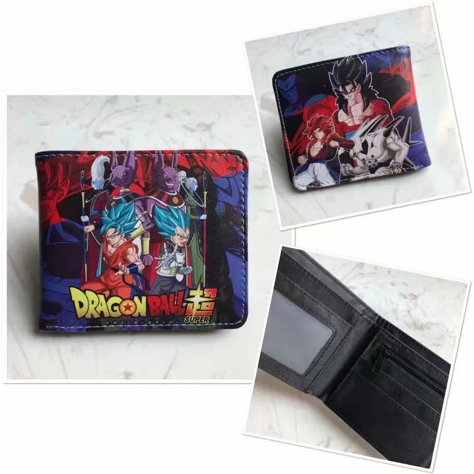 Anime Dragon Ball Short Personality Simple Coin Purses