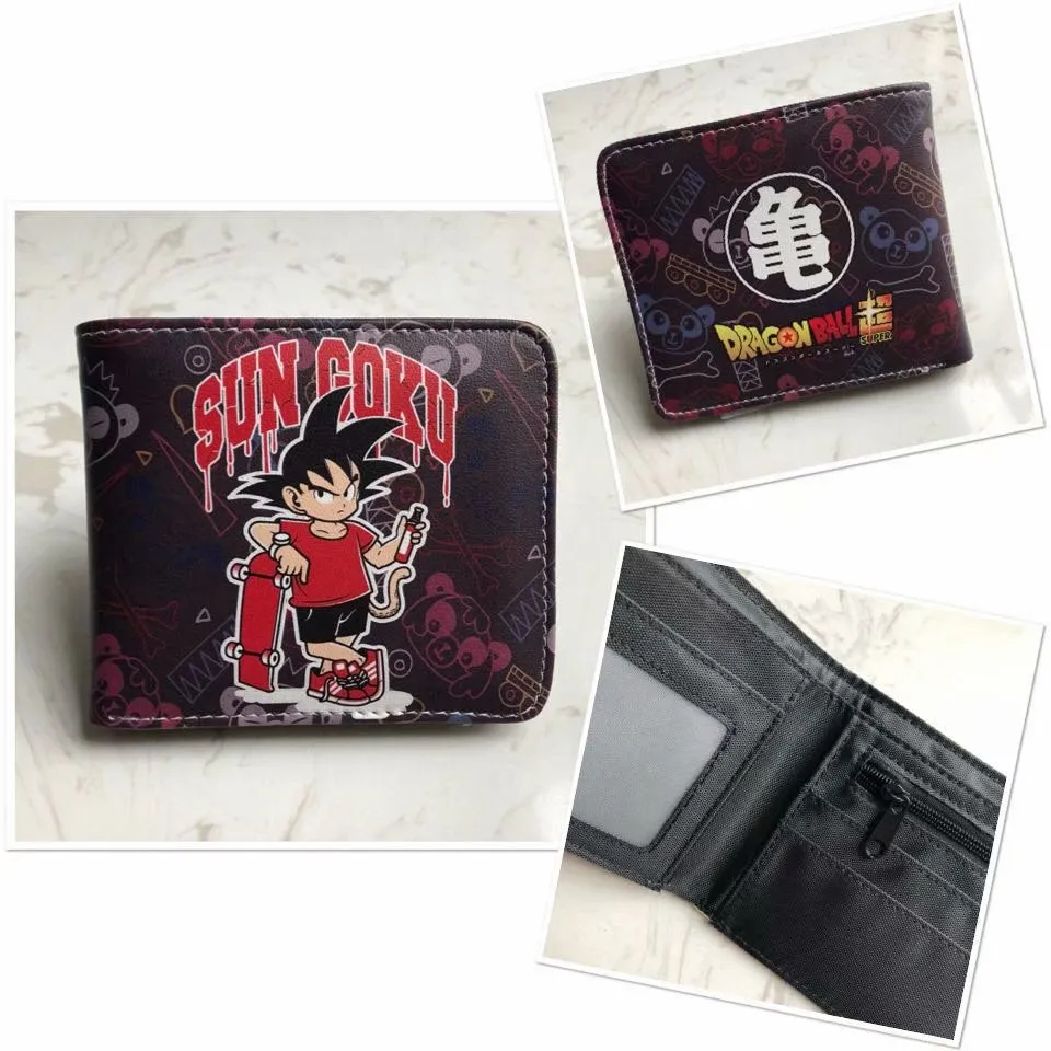 Anime Dragon Ball Short Personality Simple Coin Purses