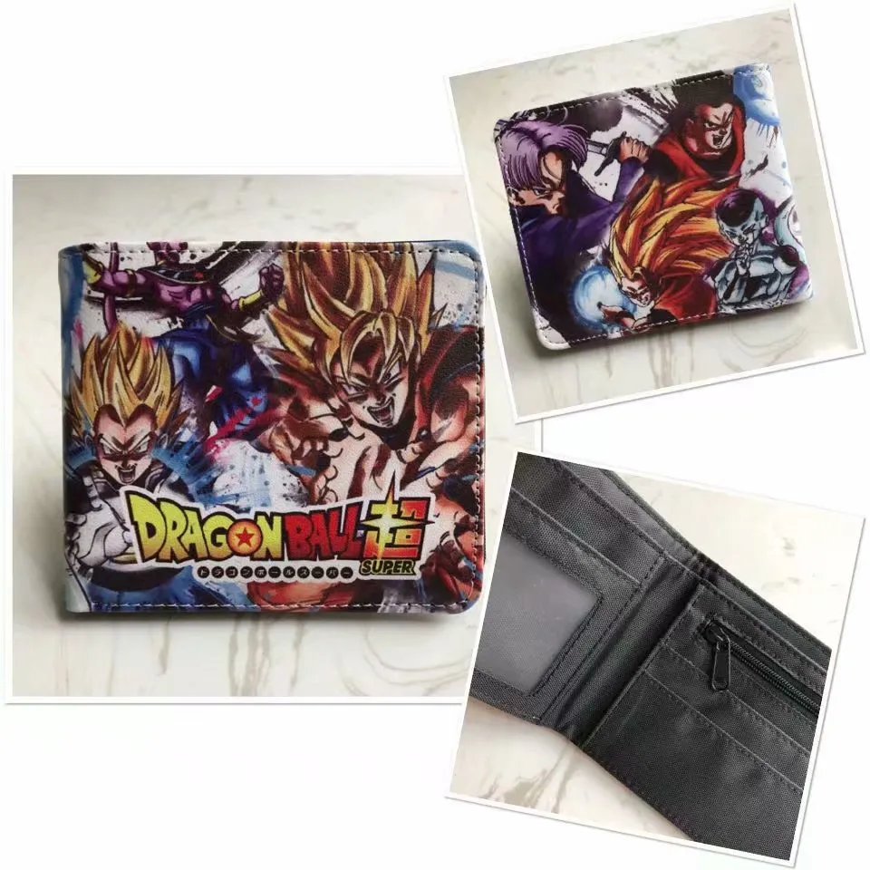 Anime Dragon Ball Short Personality Simple Coin Purses
