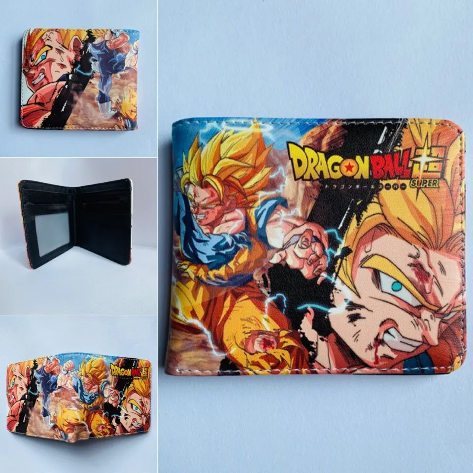 Anime Dragon Ball Short Personality Simple Coin Purses