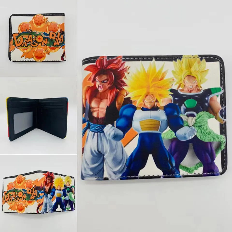 Anime Dragon Ball Short Personality Simple Coin Purses