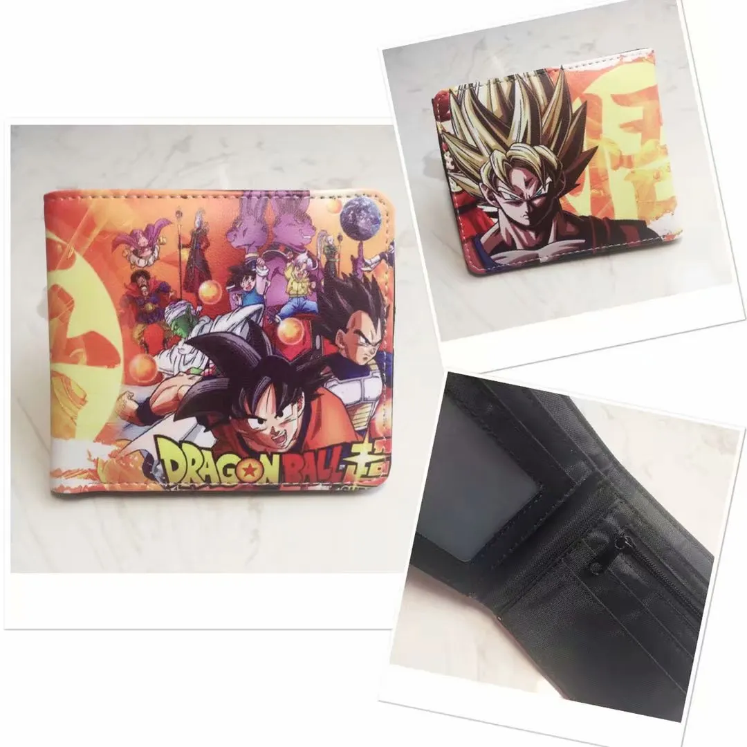 Anime Dragon Ball Short Personality Simple Coin Purses