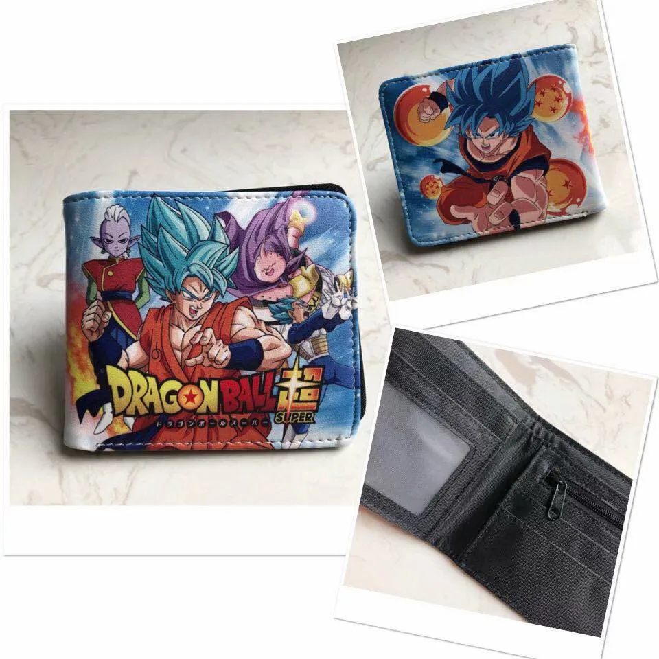 Anime Dragon Ball Short Personality Simple Coin Purses