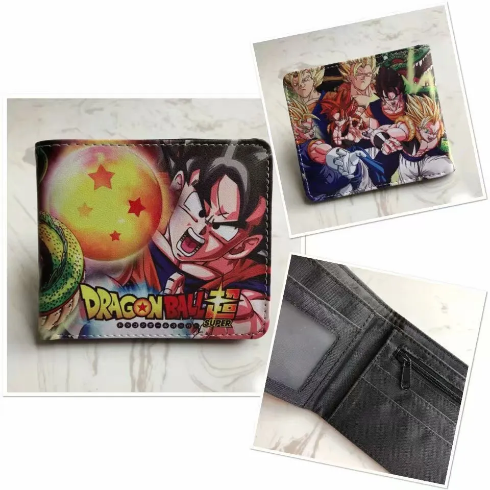 Anime Dragon Ball Short Personality Simple Coin Purses
