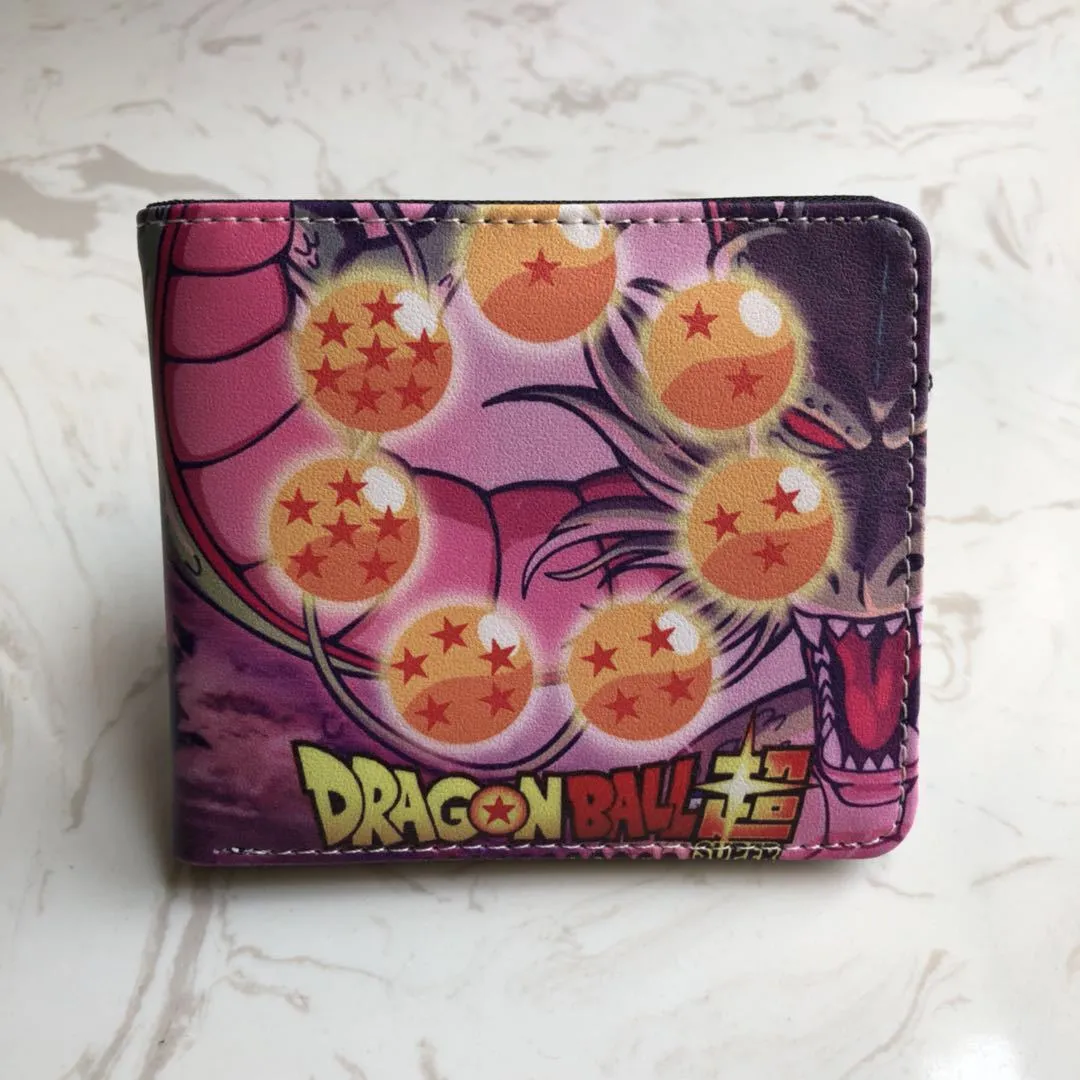 Anime Dragon Ball Short Personality Simple Coin Purses