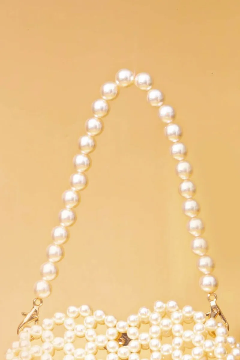 Aria Mini Heart bag - Off-white