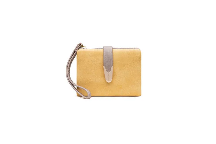 Attractive Versatile Women's Korean Vintage Short Coin Purses