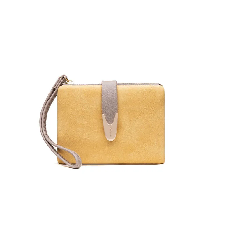 Attractive Versatile Women's Korean Vintage Short Coin Purses