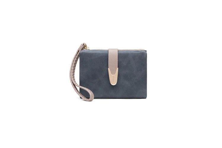 Attractive Versatile Women's Korean Vintage Short Coin Purses