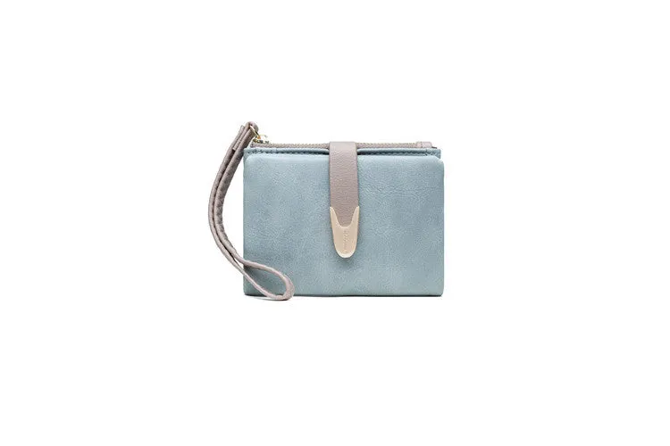 Attractive Versatile Women's Korean Vintage Short Coin Purses