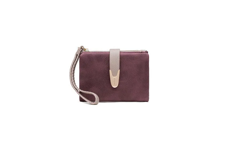 Attractive Versatile Women's Korean Vintage Short Coin Purses