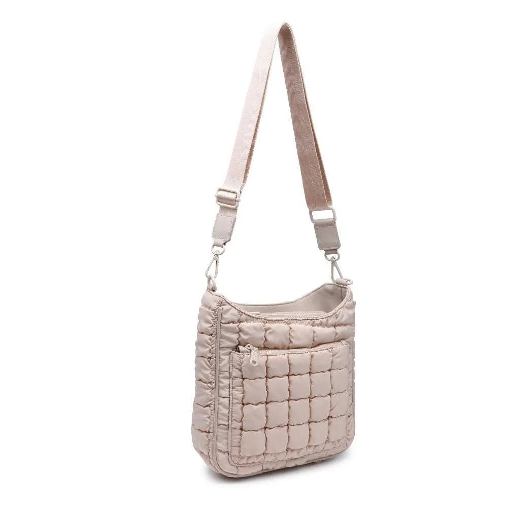 Aura Quilted Nylon Puffer Crossbody