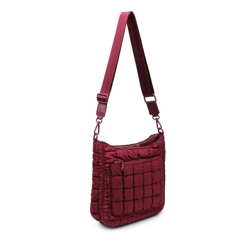 Aura Quilted Nylon Puffer Crossbody