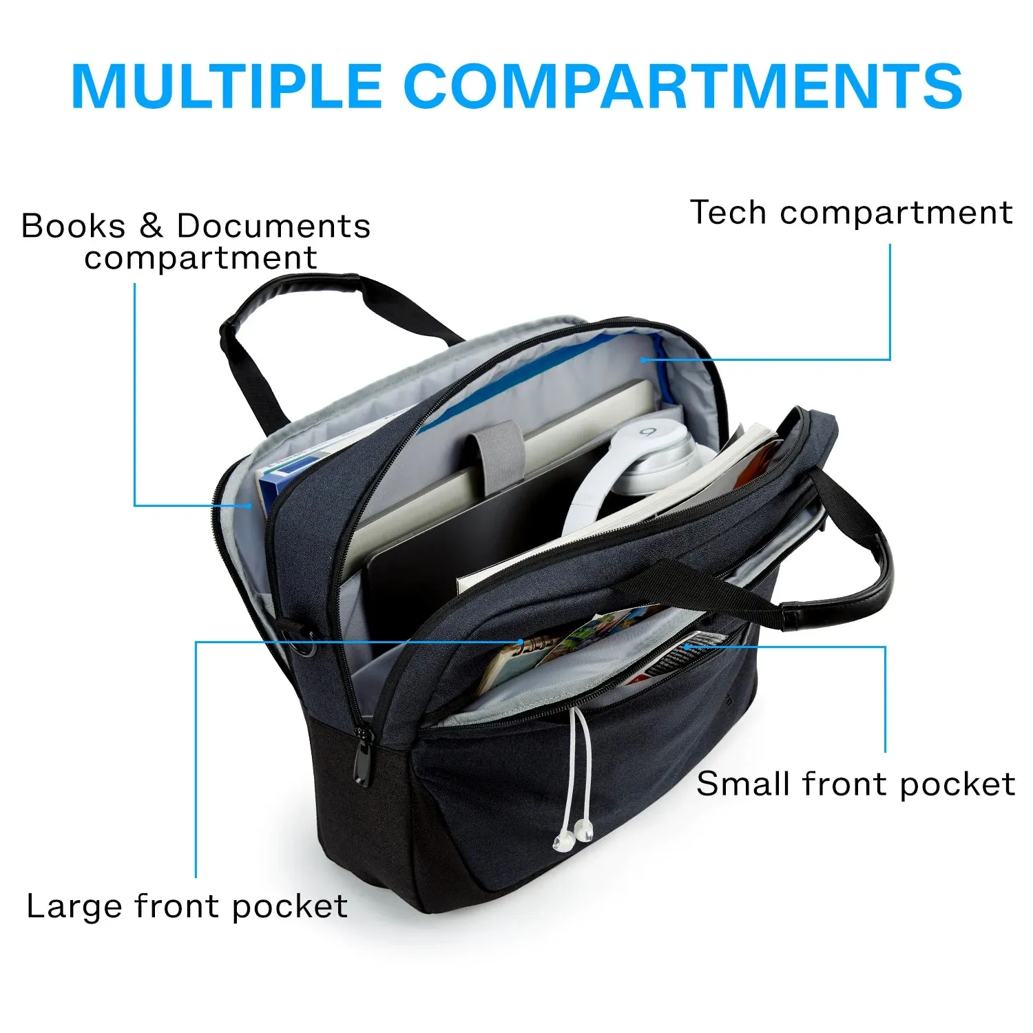 BAGSMART Briefcase Men Handbag