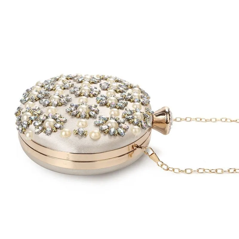 Beaded Evening Clutch Egg Shape