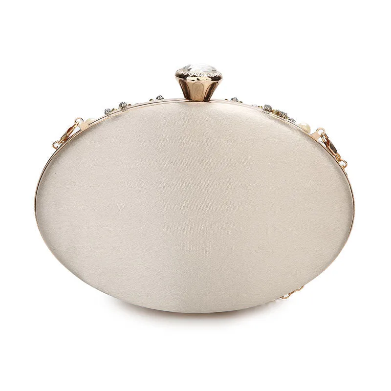 Beaded Evening Clutch Egg Shape