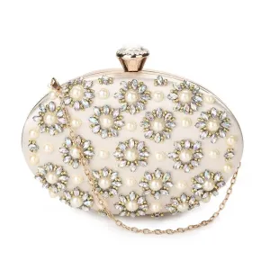 Beaded Evening Clutch Egg Shape