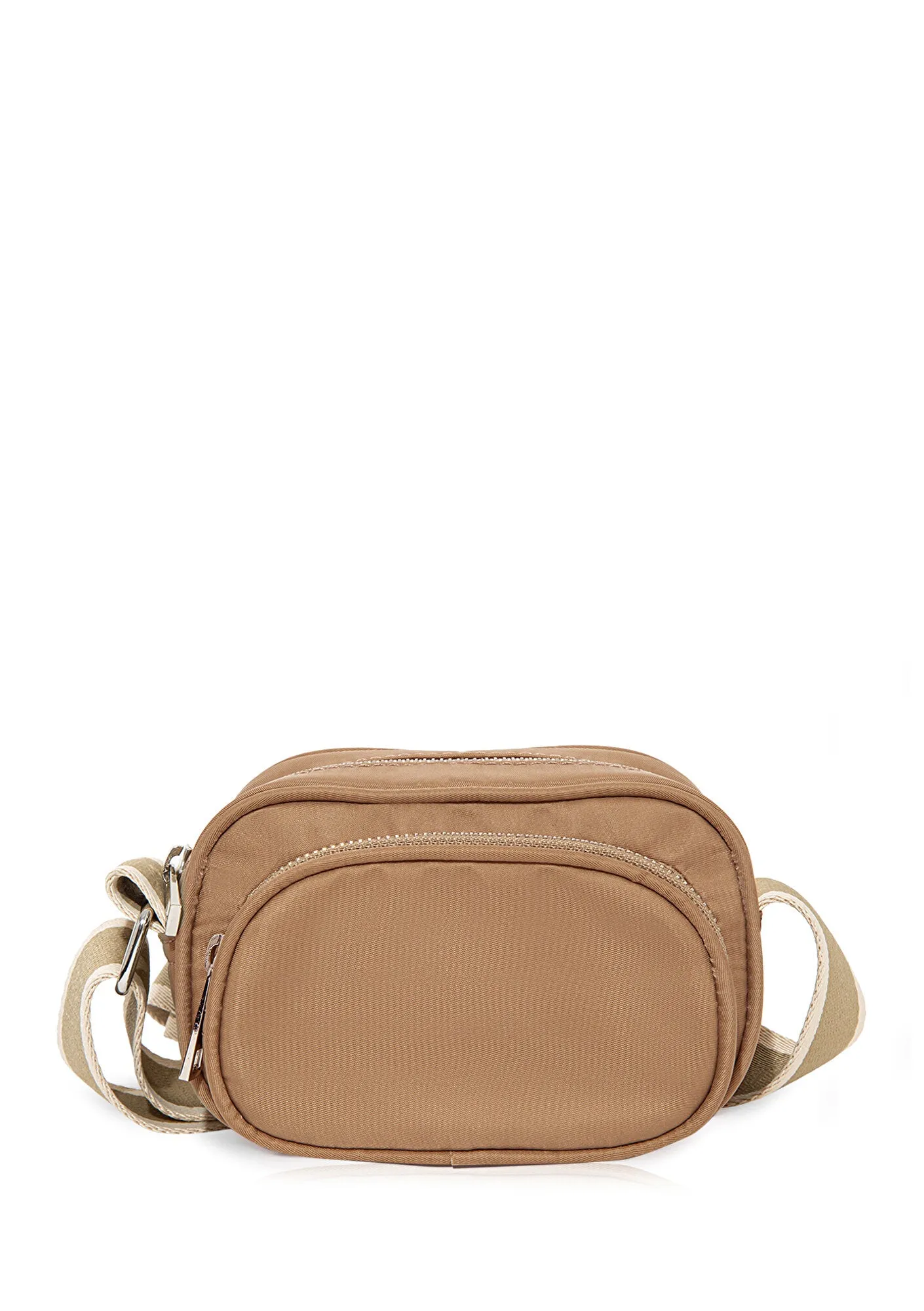 Beige Messenger Bag