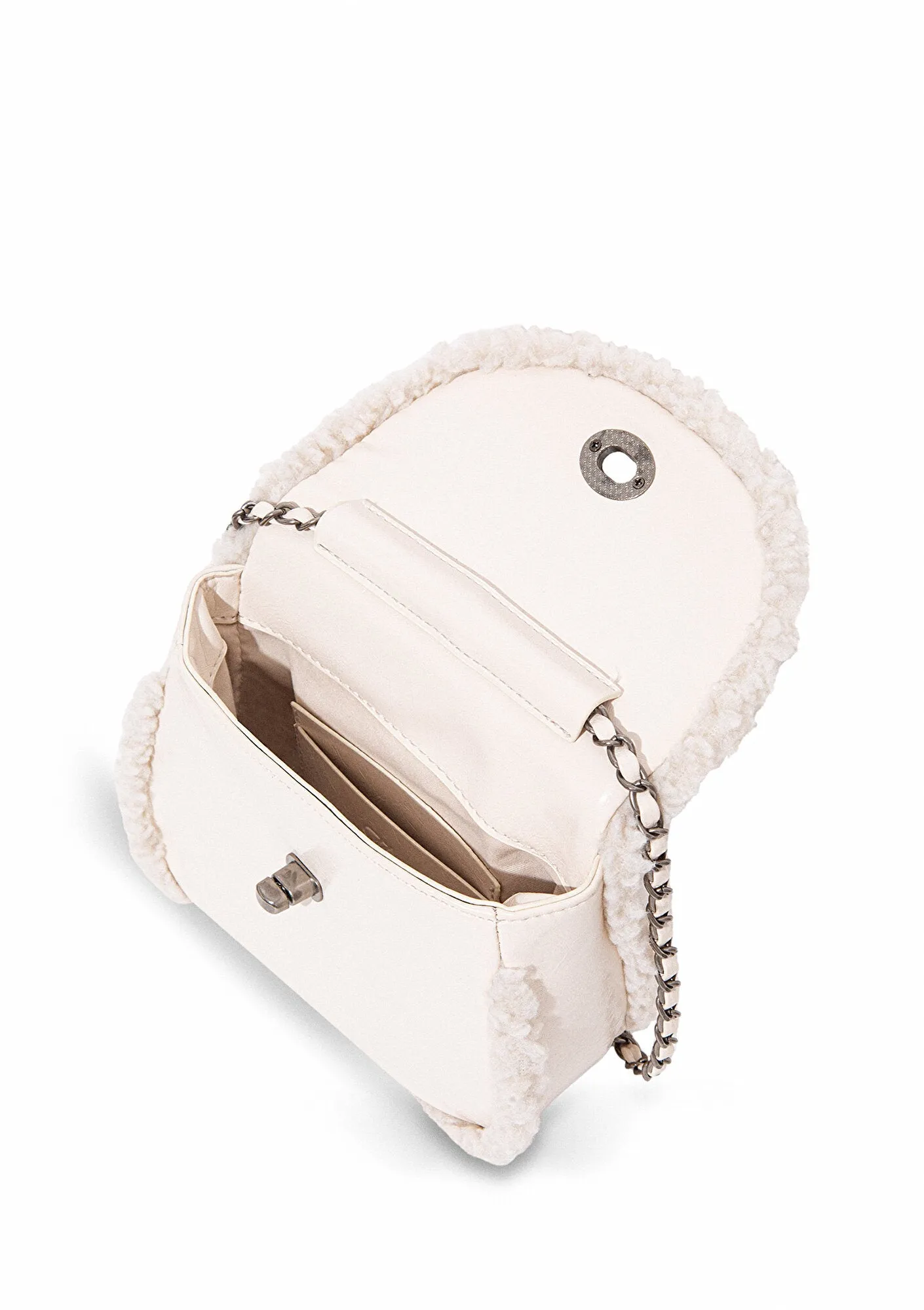 Beige Messenger Bag