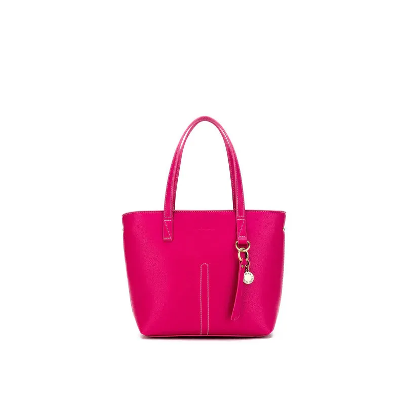 Black Caviar Tara 3 Piece Handbag Set Magenta