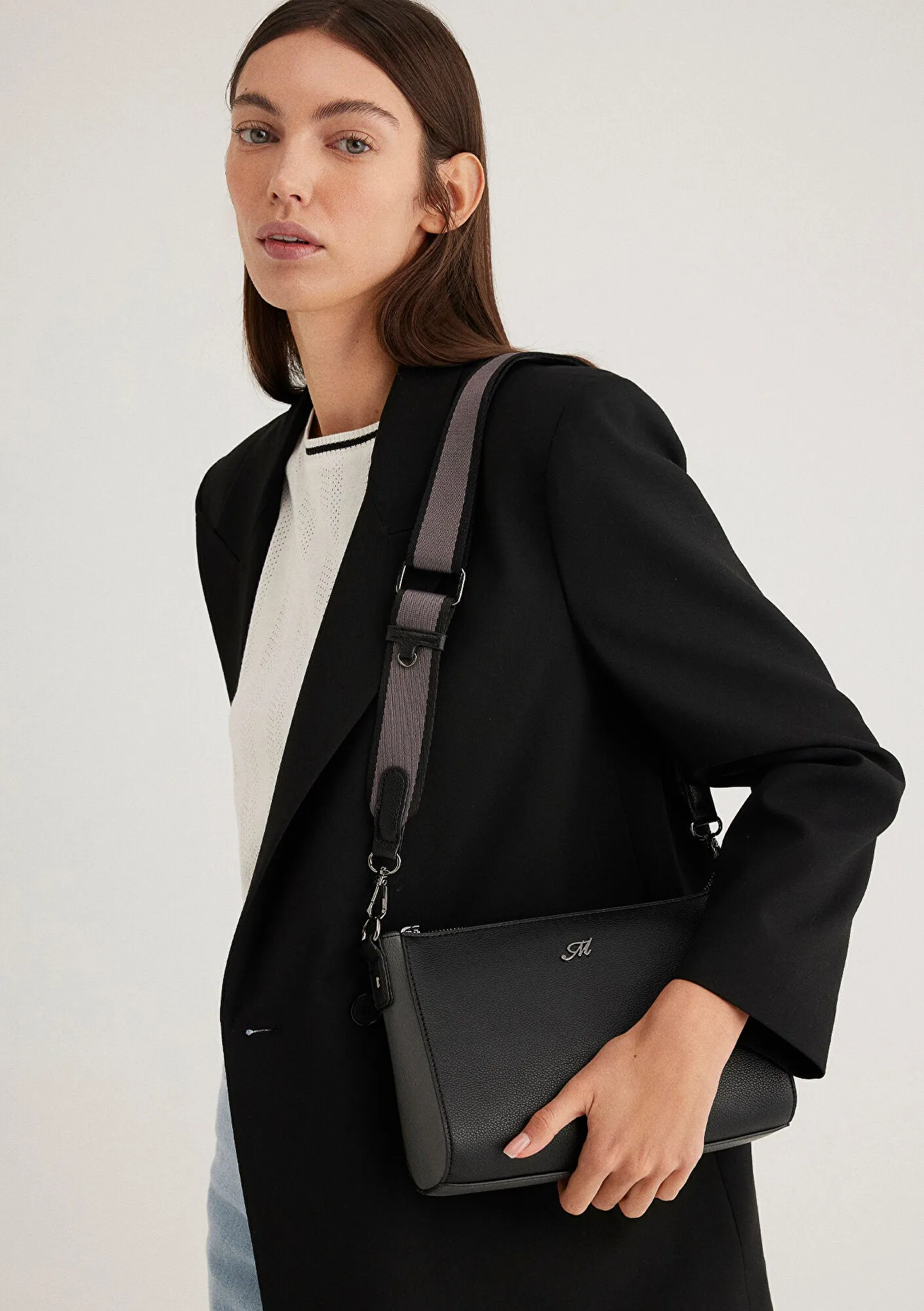 Black Messenger Bag