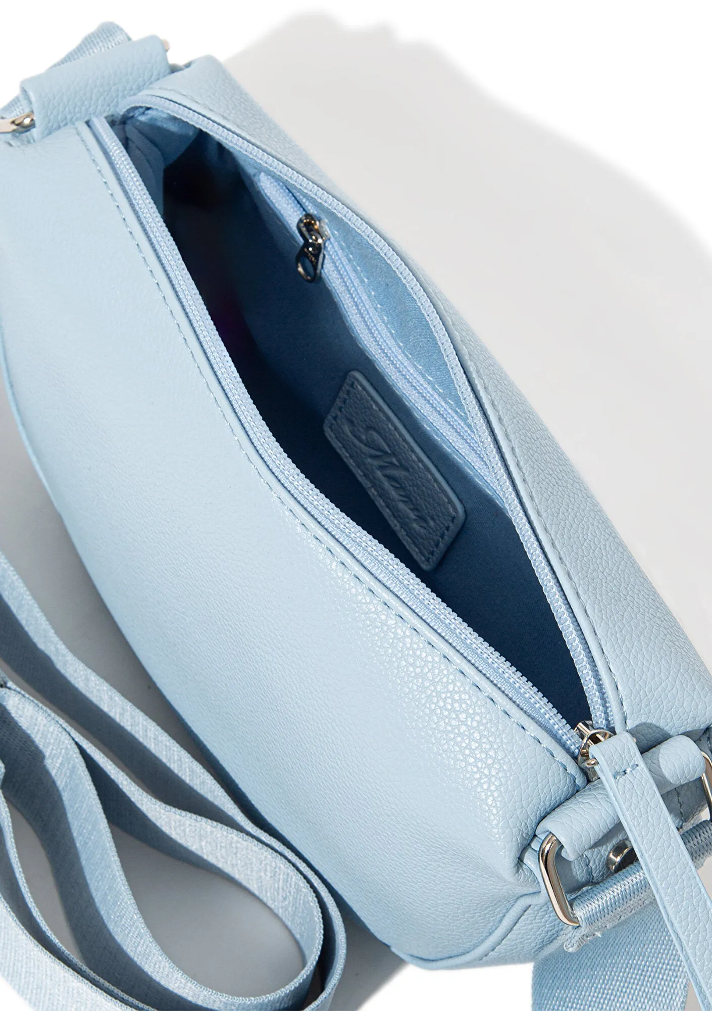 Blue Messenger Bag
