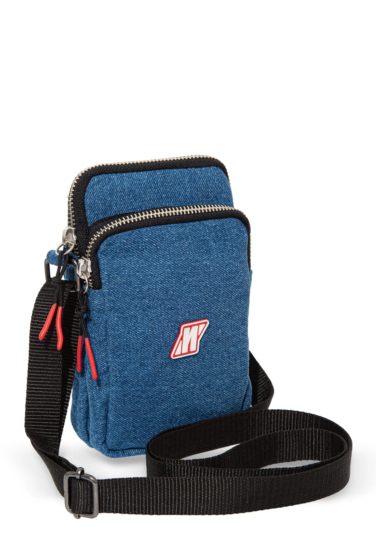 Blue Messenger Bag