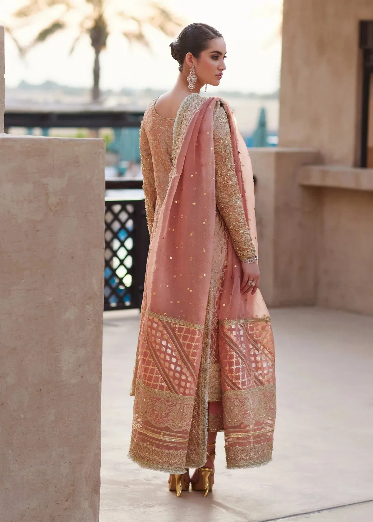 Blush Pink Tissue Ensemble