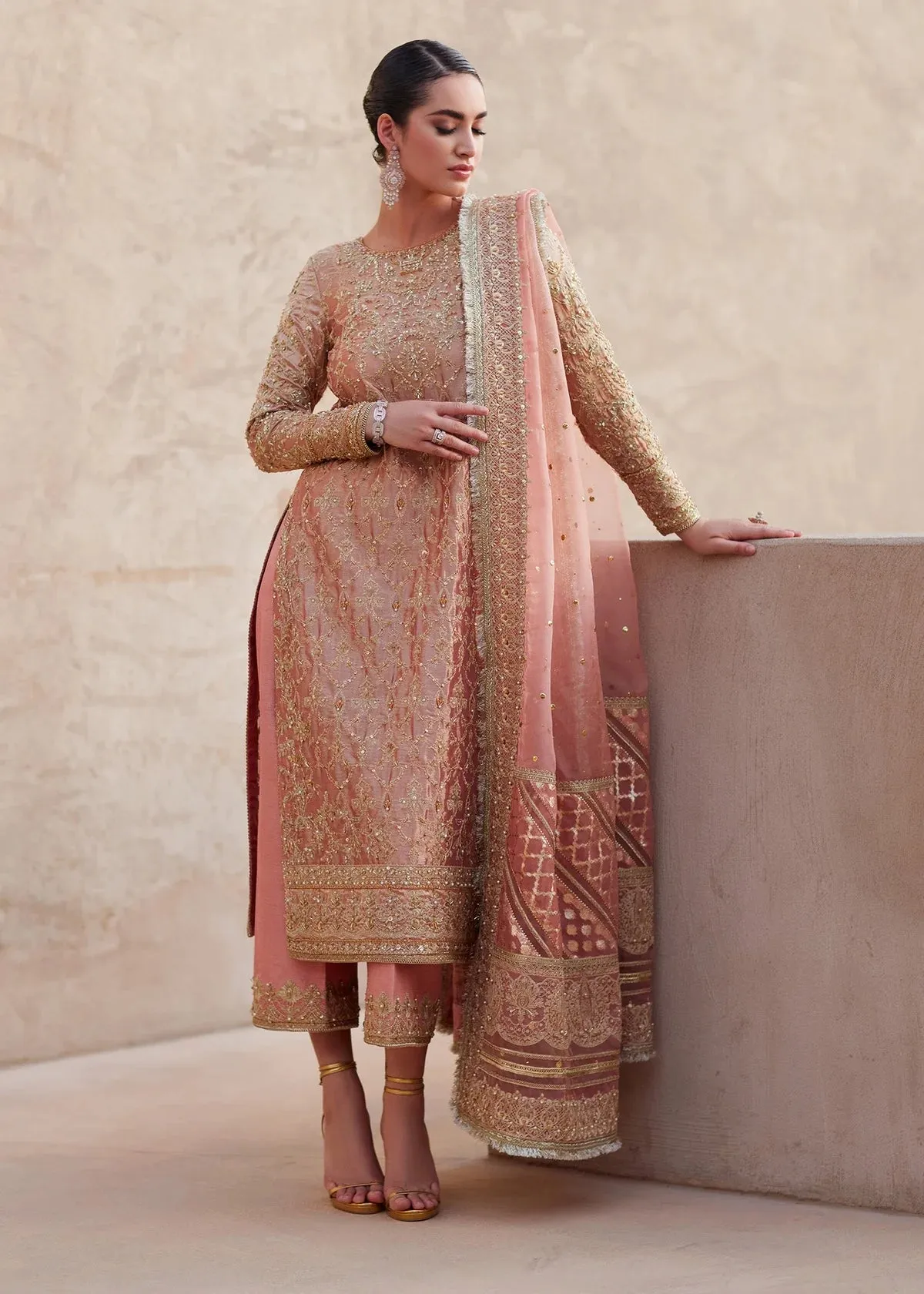 Blush Pink Tissue Ensemble