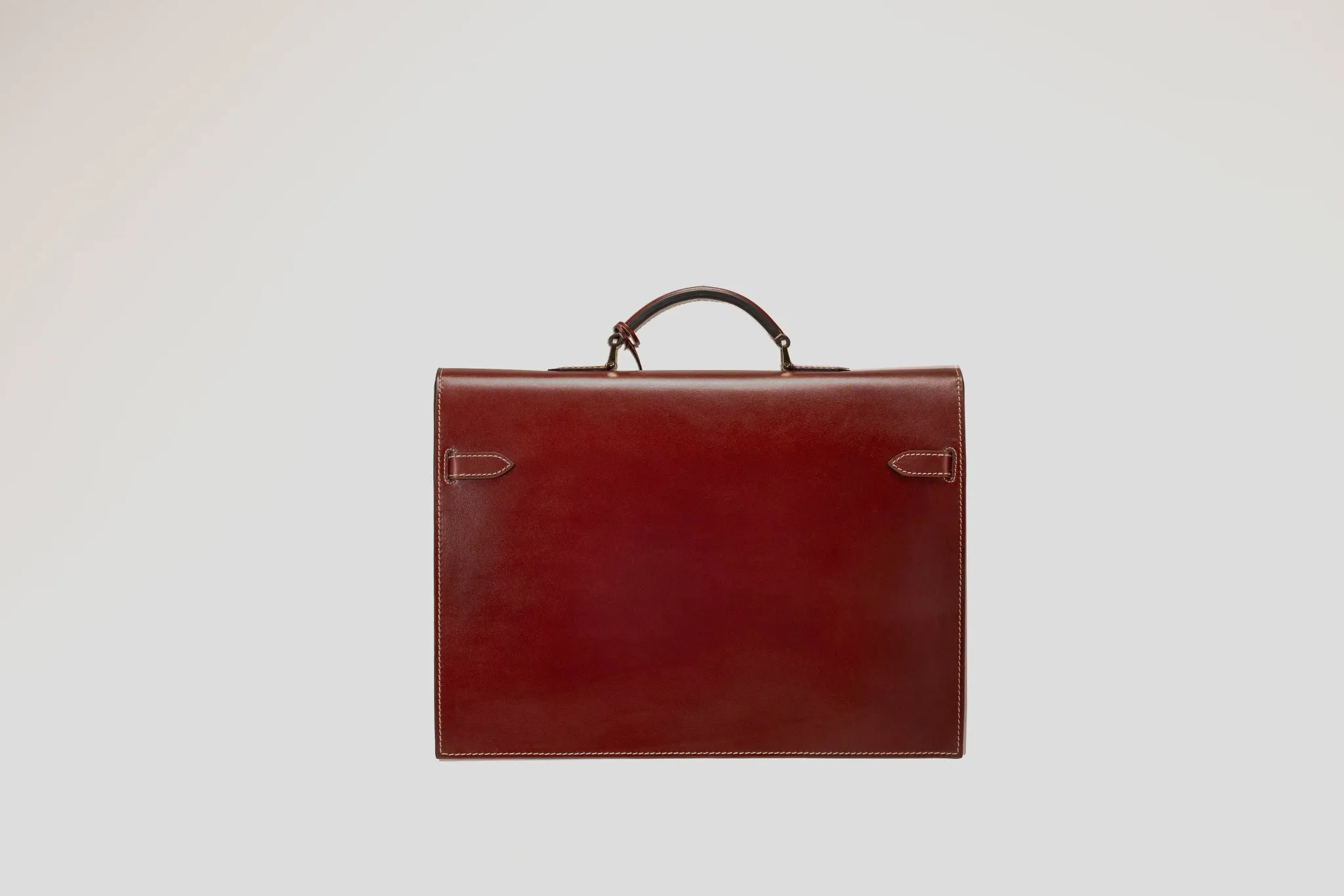 Briefcase - Box Calf Burgundy