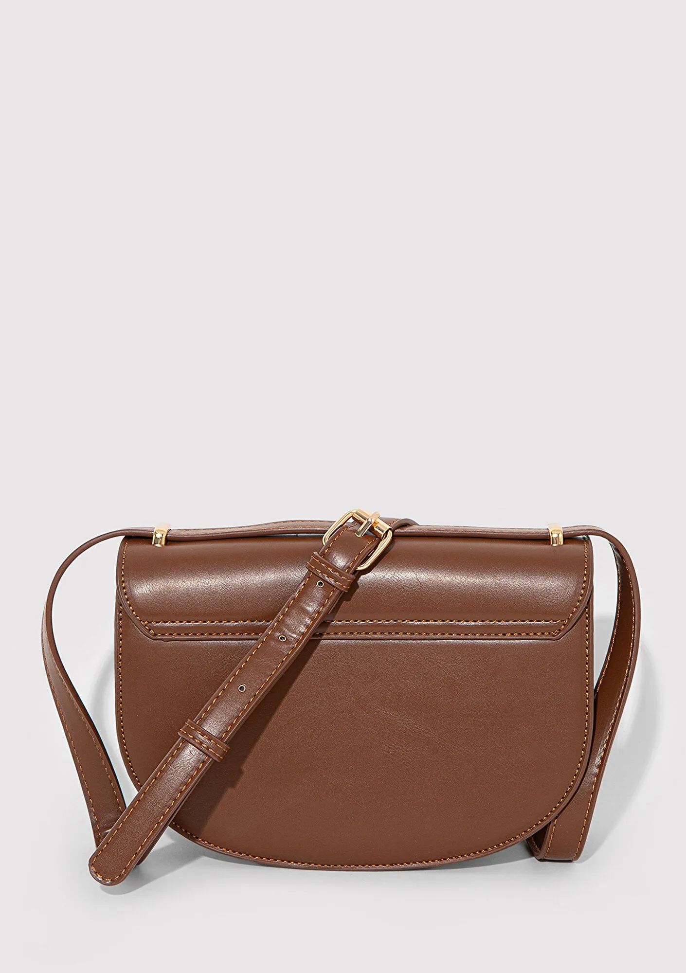 Brown Messenger Bag