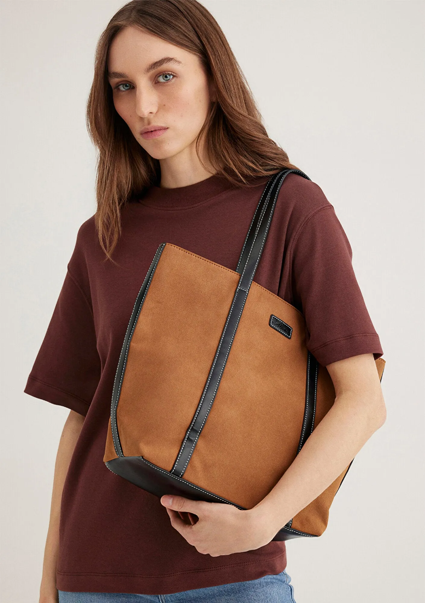 Brown Messenger Bag