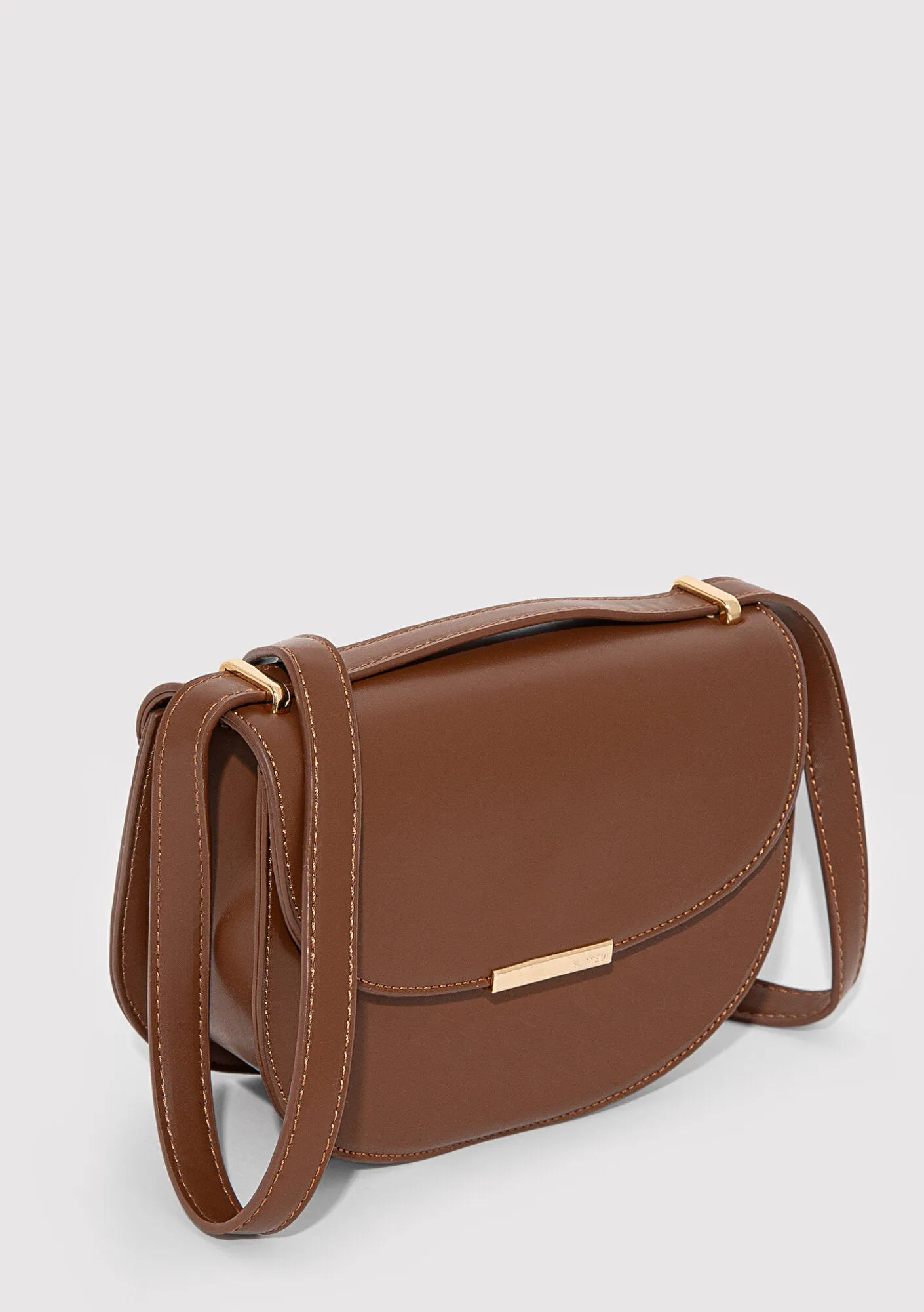 Brown Messenger Bag