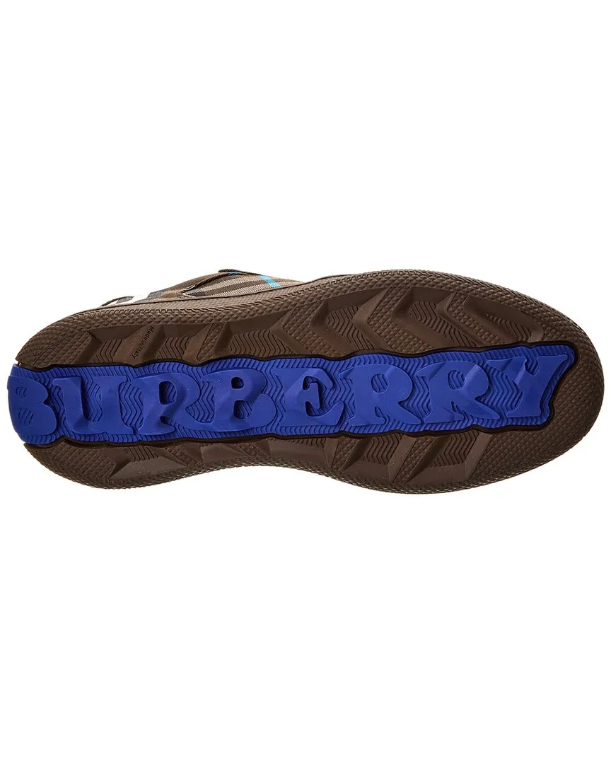 Burberry Terrace Check Canvas Sneaker