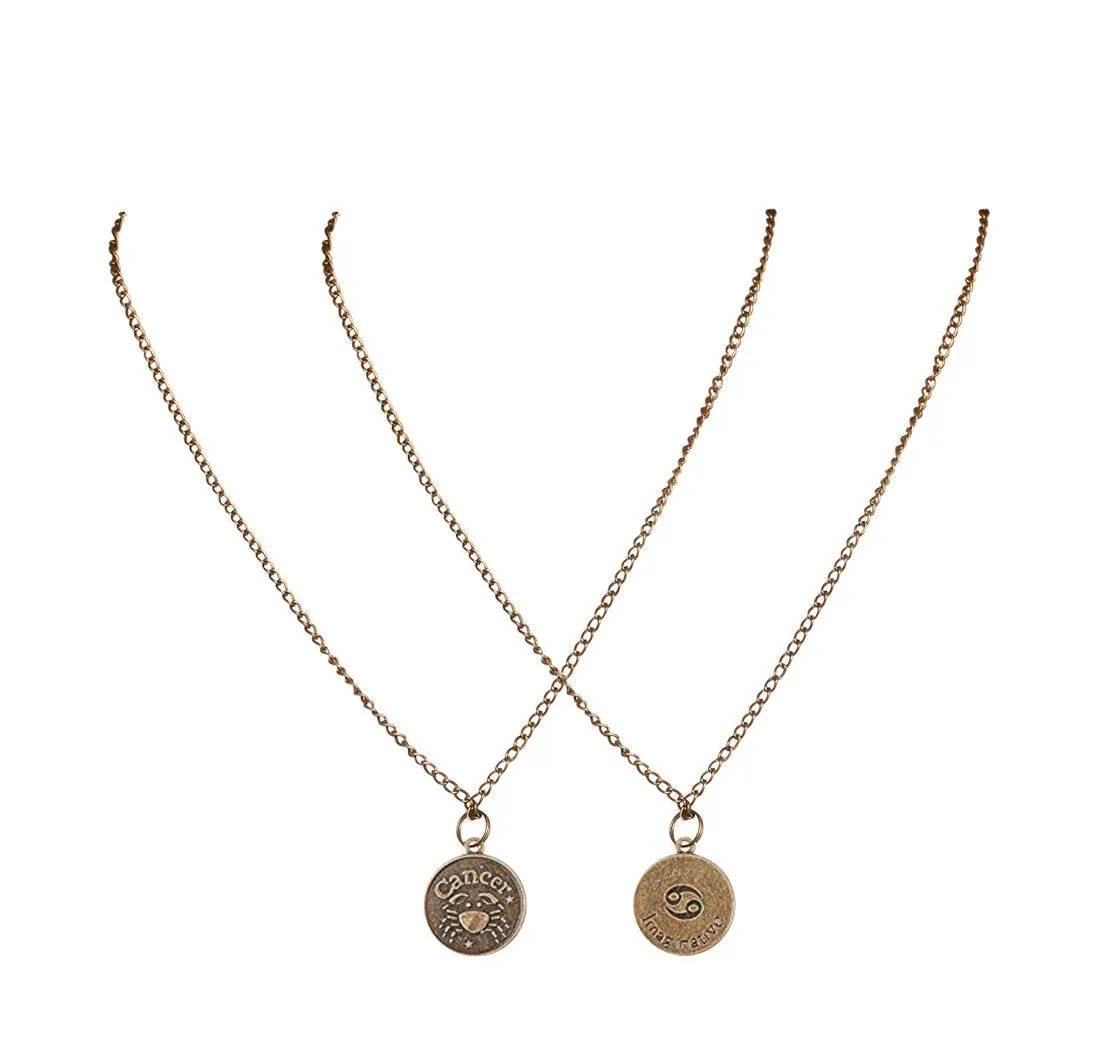 Cancer vintage necklace