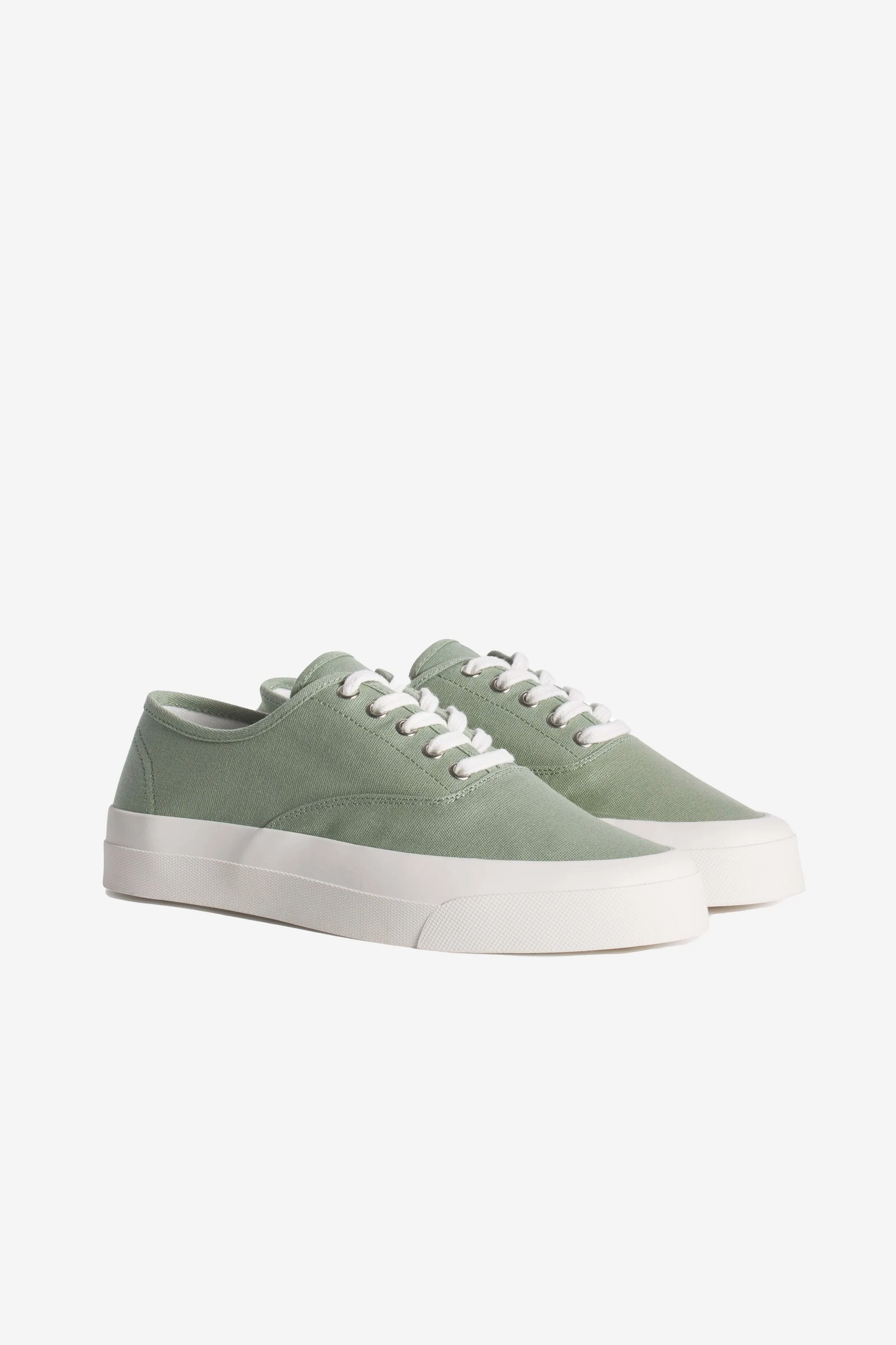 CANVAS LACE-UP SNEAKERS