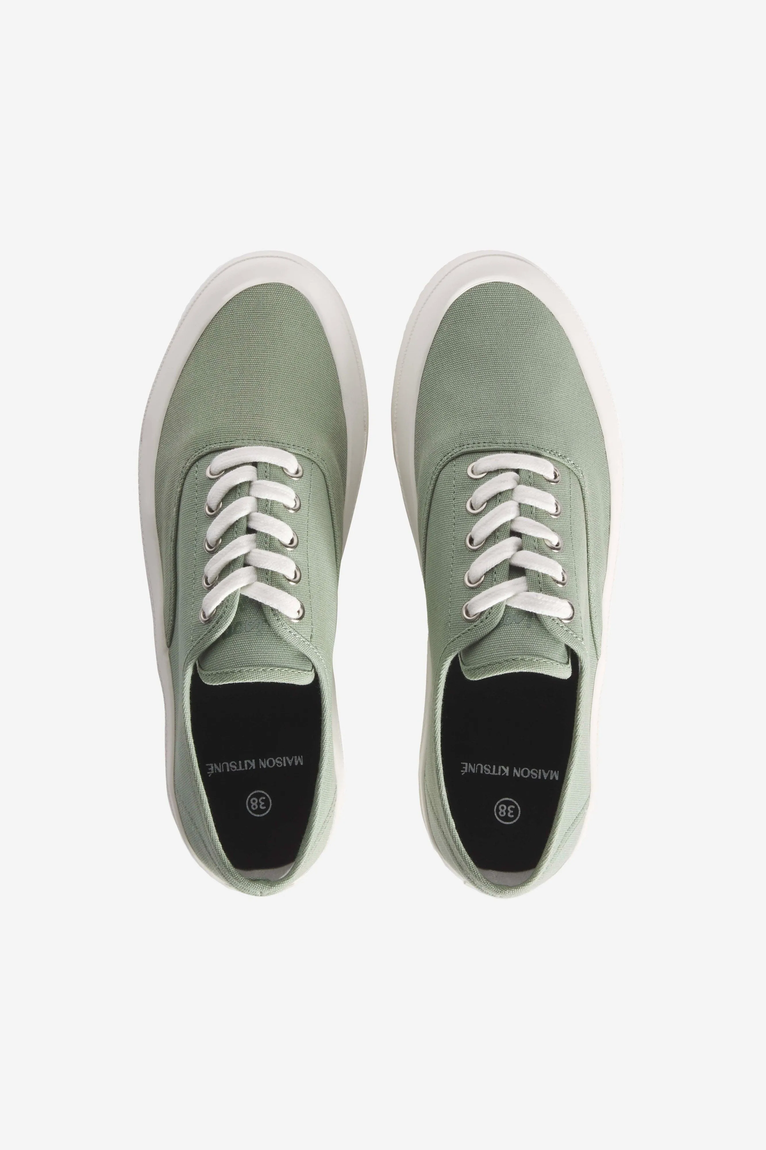 CANVAS LACE-UP SNEAKERS