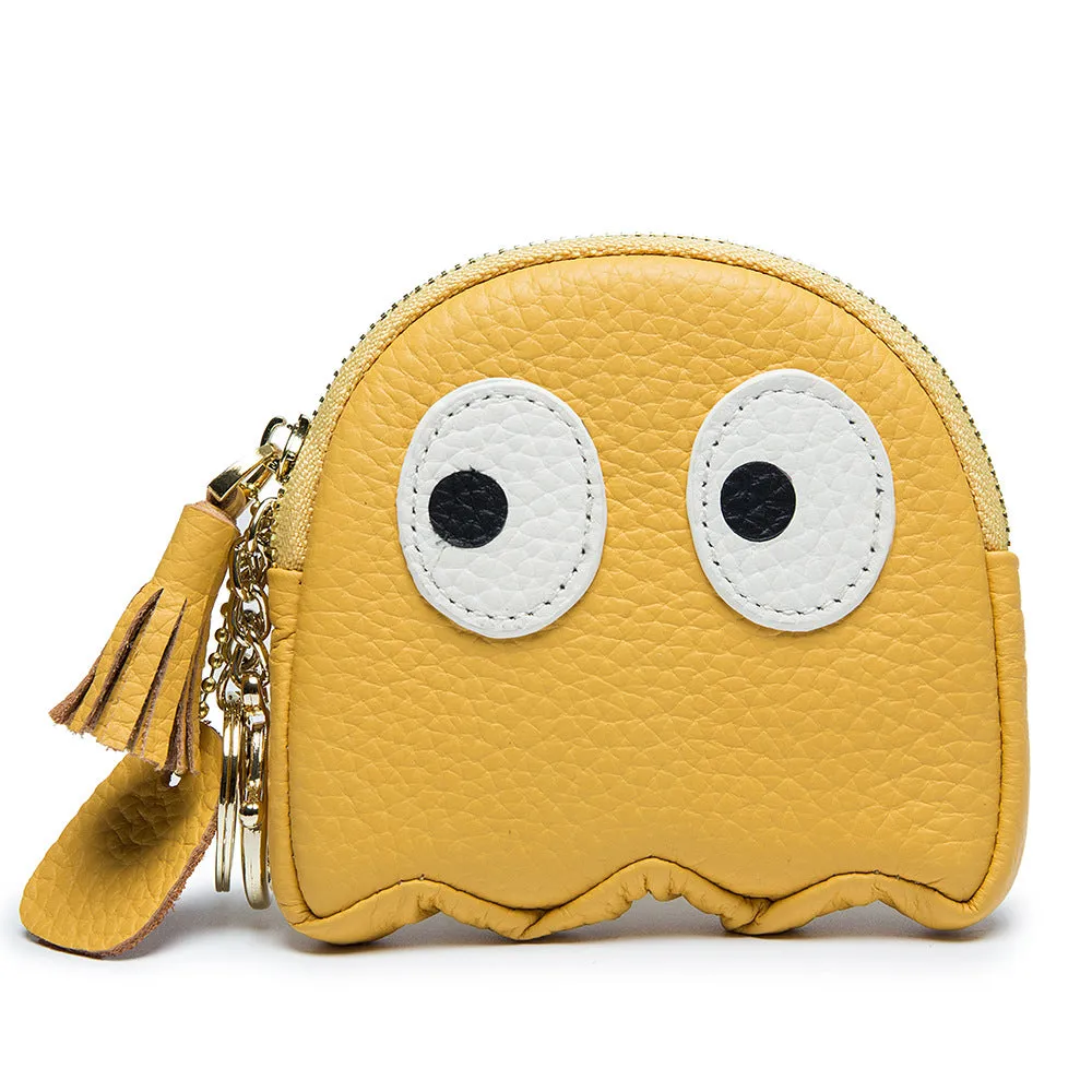 Cartoon Cute Genuine Leather Mini Design Purses