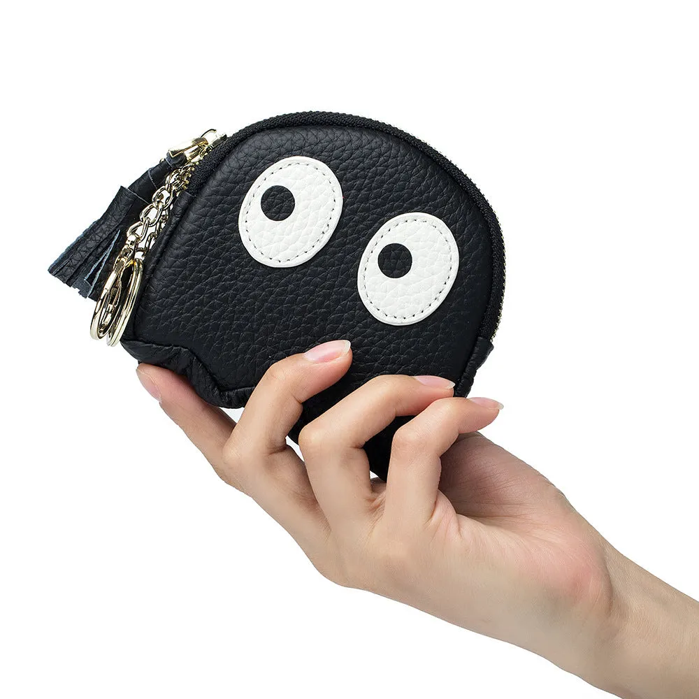 Cartoon Cute Genuine Leather Mini Design Purses
